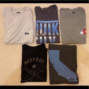 5 size Medium short sleeve T-Shirts